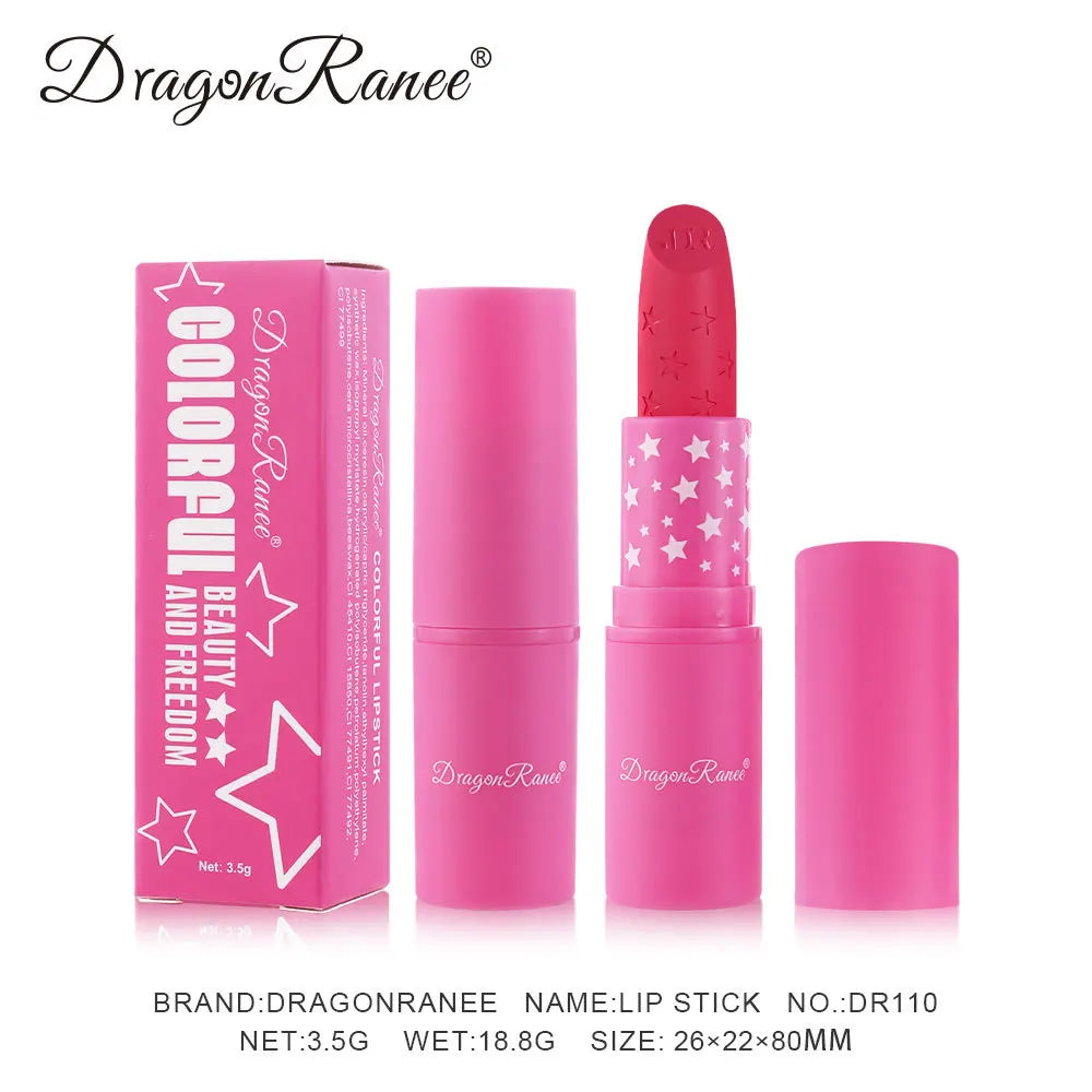 9 Colors Waterproof Rose Red Velvet Matte Lipstick Moisturizing Long